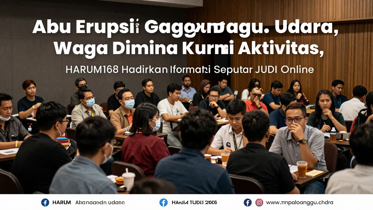 Harum168 Abu Erupsi Ganggu Udara, Warga Diminta Kurangi Aktivitas