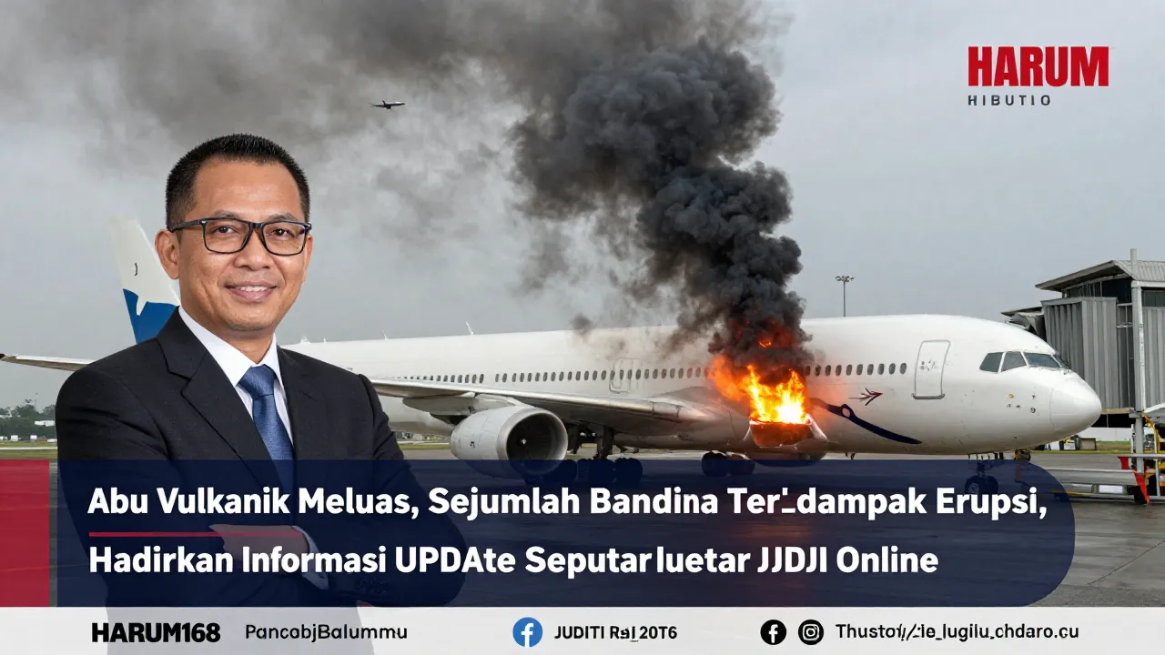 Harum168 Bencana Indonesia Meningkat, Erupsi dan Karhutla Disorot
