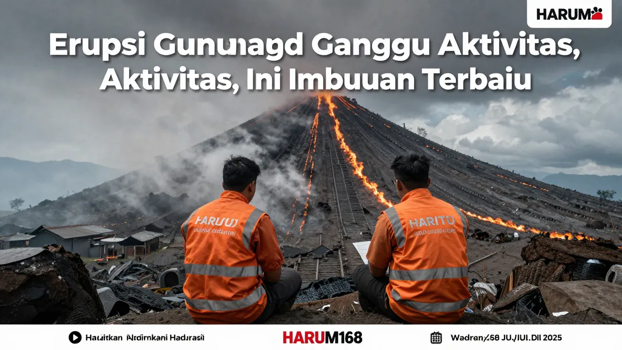 Harum168 Bencana Indonesia Hari Ini, Erupsi dan Karhutla Disorot